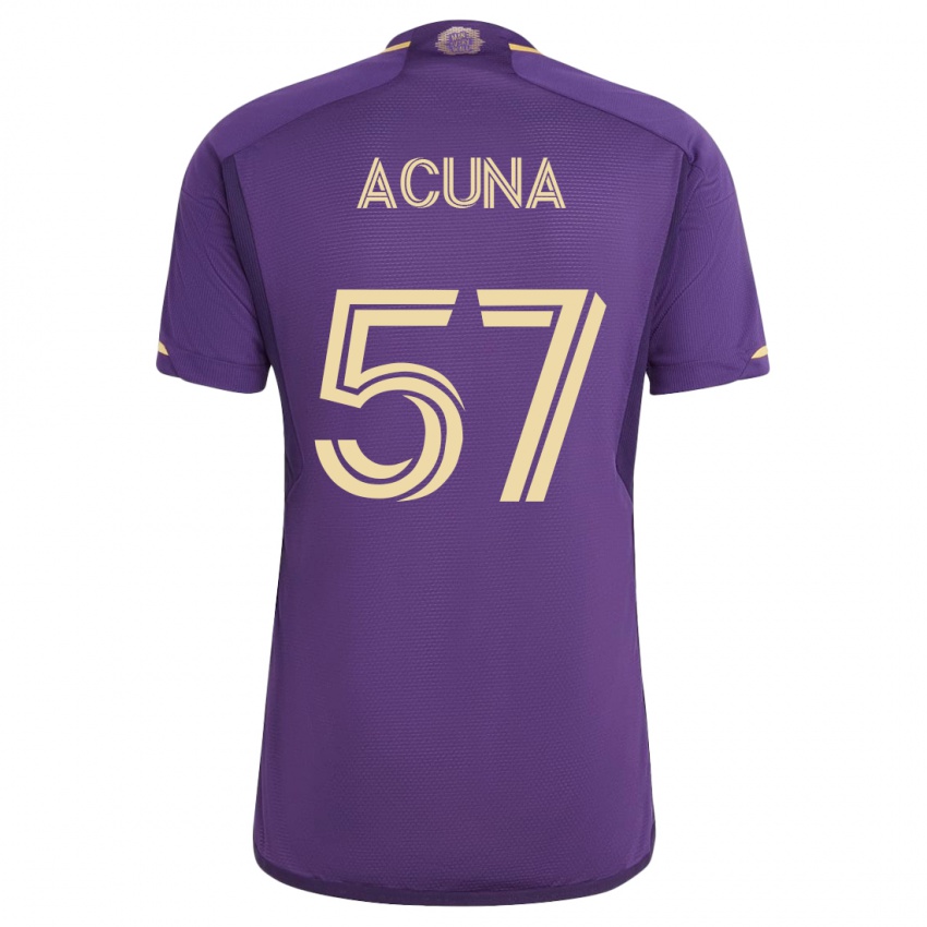 Dames Cristofer Acuña #57 Viooltje Thuisshirt Thuistenue 2023/24 T-Shirt