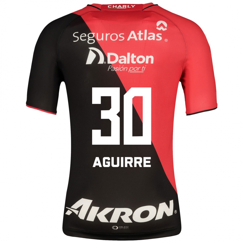 Dames Eduardo Aguirre #30 Zwart Thuisshirt Thuistenue 2023/24 T-Shirt