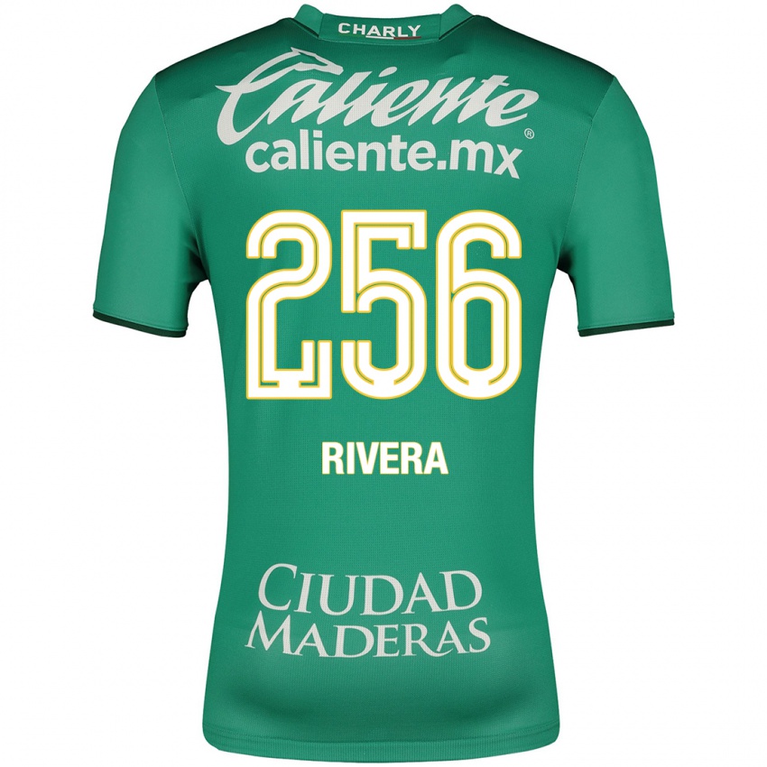 Dames Fernando Rivera #256 Groente Thuisshirt Thuistenue 2023/24 T-Shirt