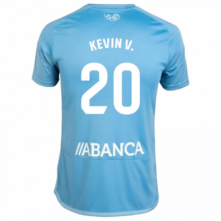 Dames Kevin Vazquez #20 Blauw Thuisshirt Thuistenue 2023/24 T-Shirt