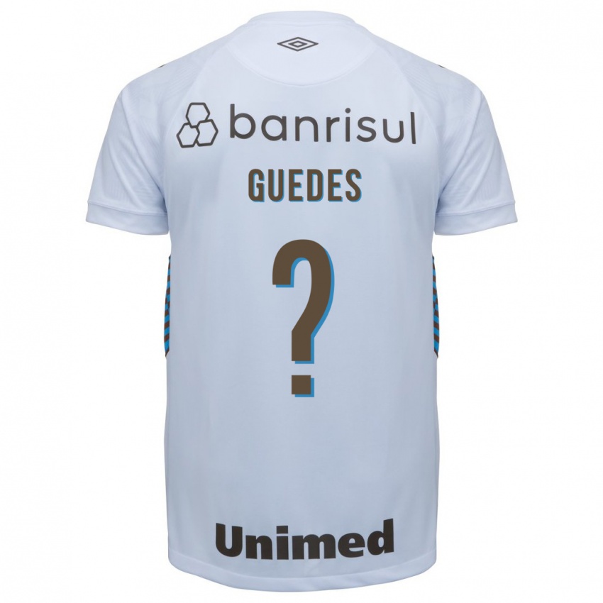 Dames Guilherme Guedes #0 Wit Uitshirt Uittenue 2023/24 T-Shirt