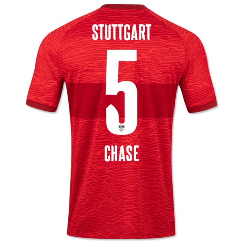 Dames Anrie Chase #5 Rood Uitshirt Uittenue 2023/24 T-Shirt