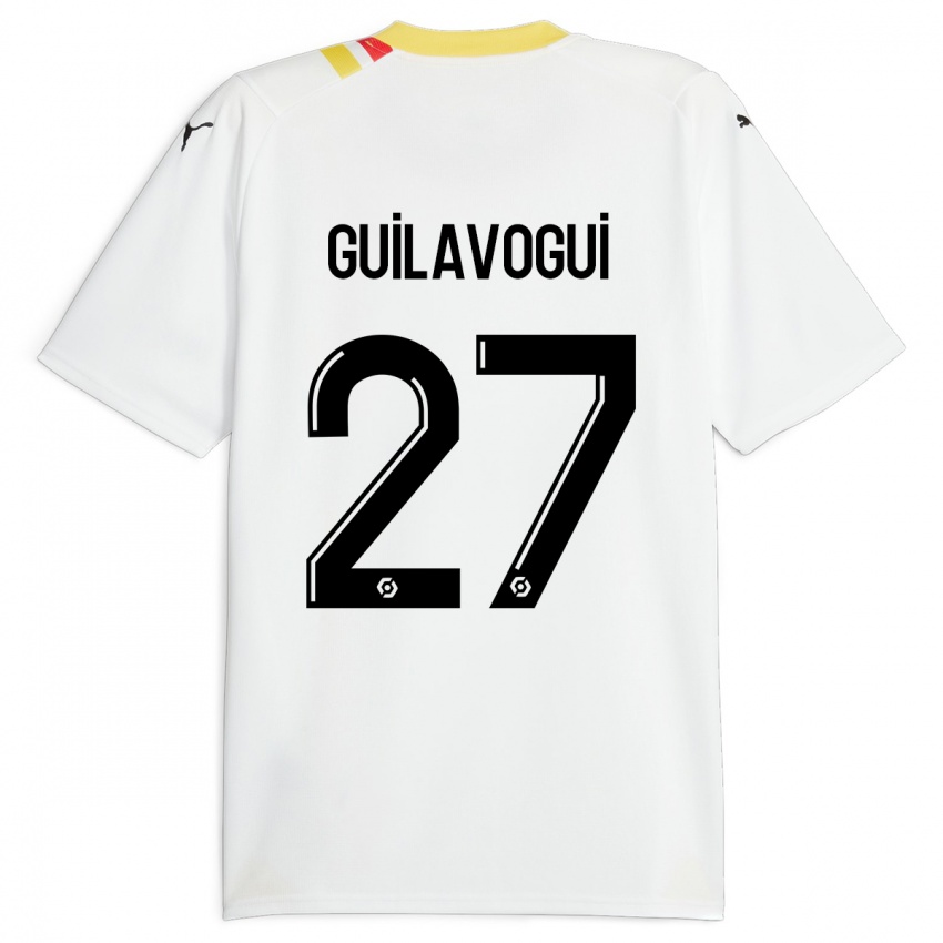 Dames Morgan Guilavogui #27 Zwart Uitshirt Uittenue 2023/24 T-Shirt