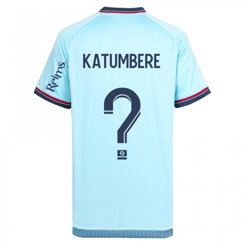 Dames Noah Katumbere #0 Hemelsblauw Uitshirt Uittenue 2023/24 T-Shirt