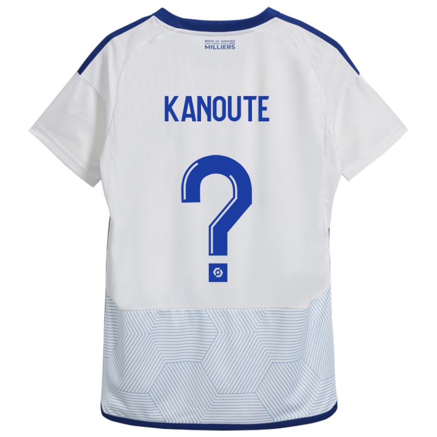 Dames Mahamadou Kanouté #0 Wit Uitshirt Uittenue 2023/24 T-Shirt