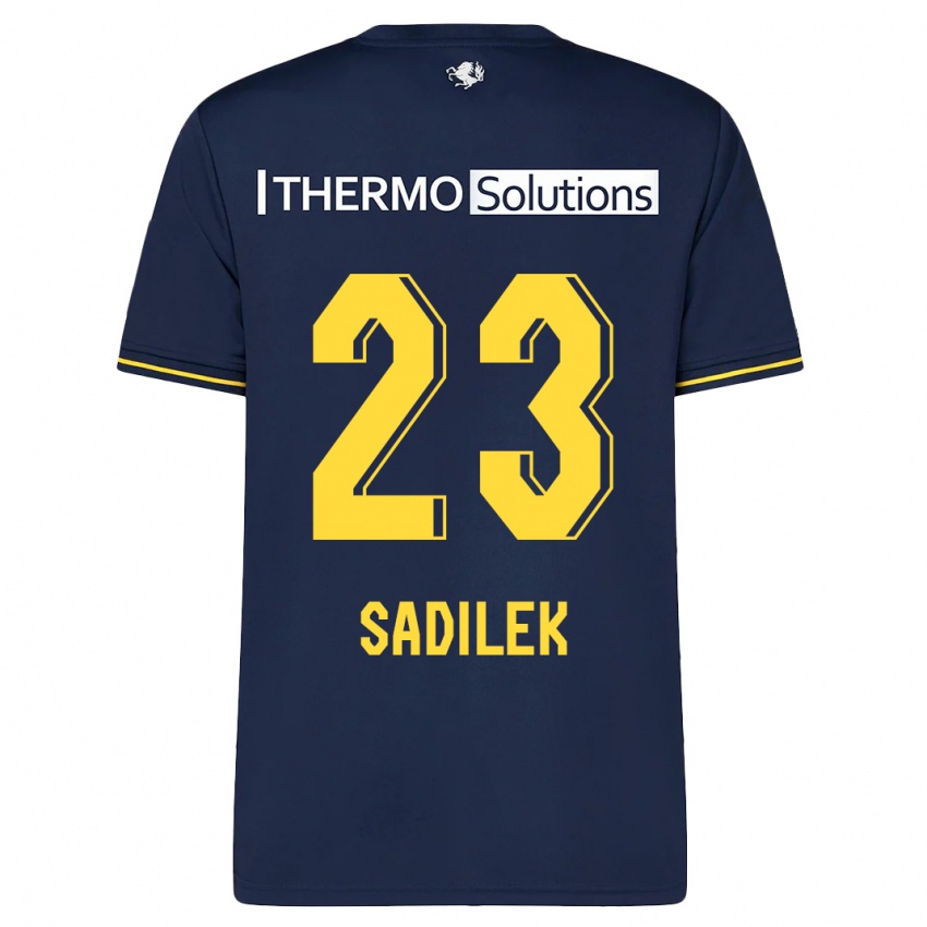 Dames Michal Sadilek #23 Marine Uitshirt Uittenue 2023/24 T-Shirt