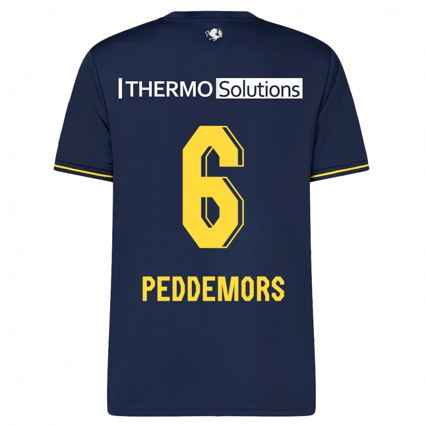 Dames Ella Peddemors #6 Marine Uitshirt Uittenue 2023/24 T-Shirt