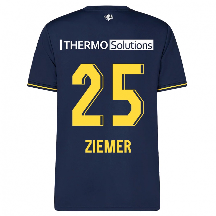 Dames Taylor Ziemer #25 Marine Uitshirt Uittenue 2023/24 T-Shirt