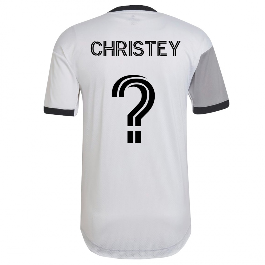 Dames Quentin Christey #0 Wit Uitshirt Uittenue 2023/24 T-Shirt