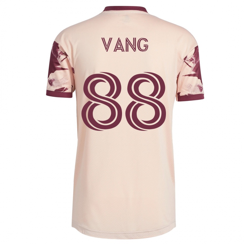 Dames Michael Vang #88 Gebroken Wit Uitshirt Uittenue 2023/24 T-Shirt