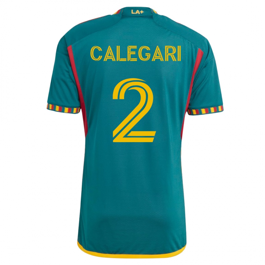 Dames Calegari #2 Groente Uitshirt Uittenue 2023/24 T-Shirt