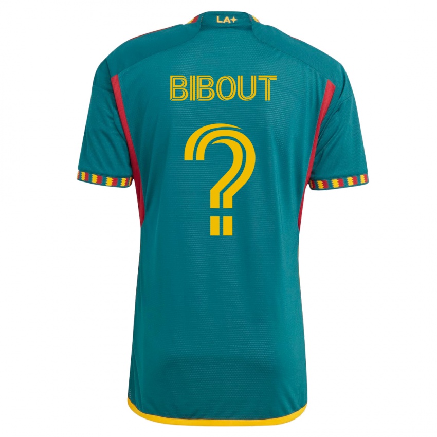 Dames Aaron Bibout #0 Groente Uitshirt Uittenue 2023/24 T-Shirt