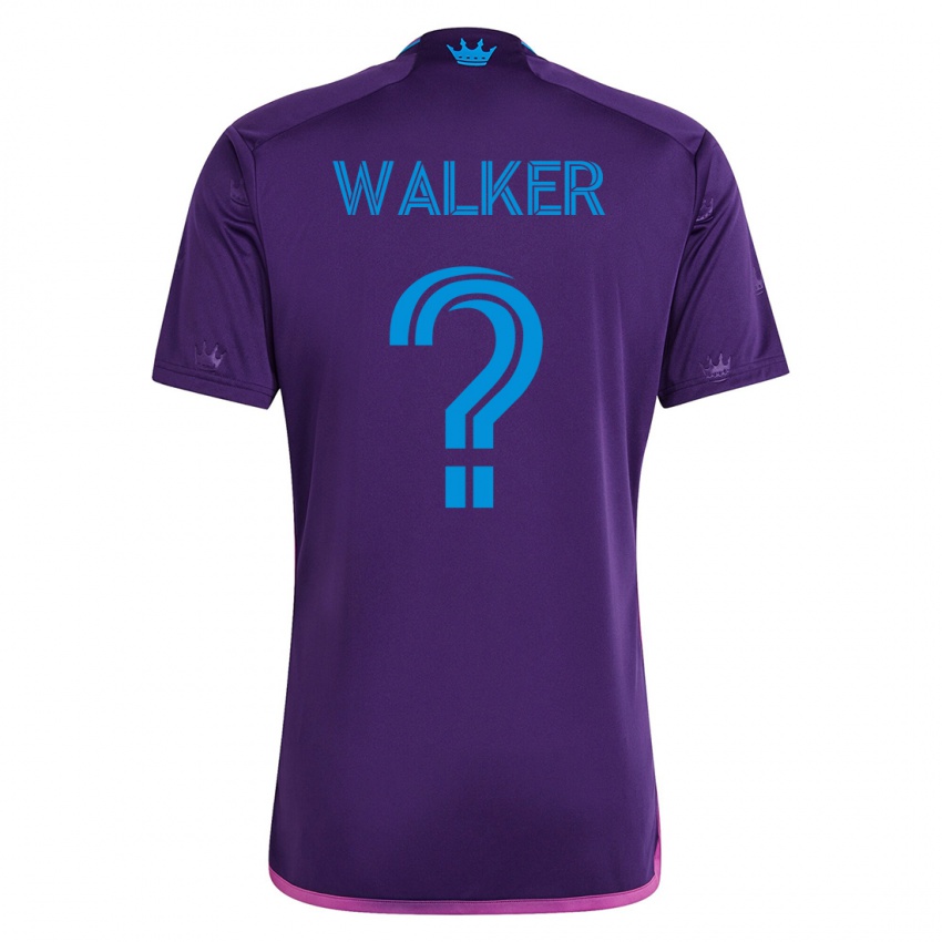 Dames Isaac Walker #0 Viooltje Uitshirt Uittenue 2023/24 T-Shirt