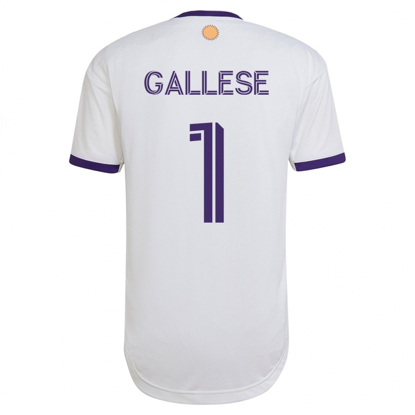 Dames Pedro Gallese #1 Wit Uitshirt Uittenue 2023/24 T-Shirt