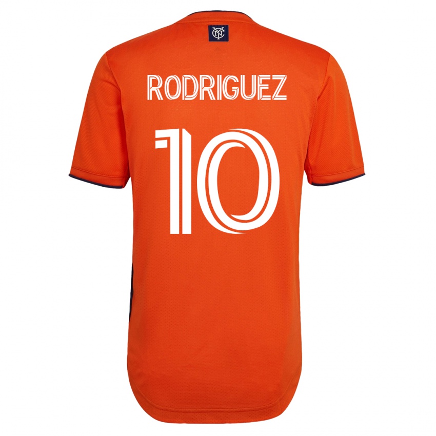 Dames Santiago Rodríguez #10 Zwart Uitshirt Uittenue 2023/24 T-Shirt