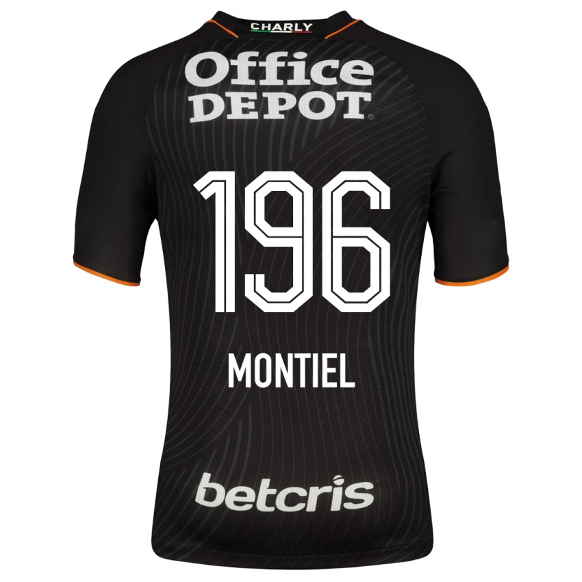 Dames Elías Montiel #196 Zwart Uitshirt Uittenue 2023/24 T-Shirt