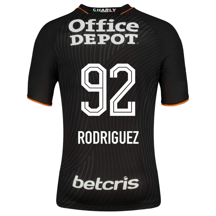 Dames Sergio Rodríguez #92 Zwart Uitshirt Uittenue 2023/24 T-Shirt