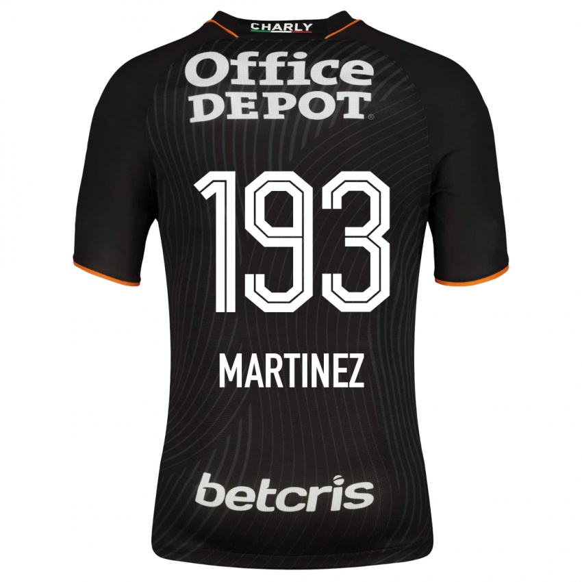 Dames Pedro Martínez #193 Zwart Uitshirt Uittenue 2023/24 T-Shirt