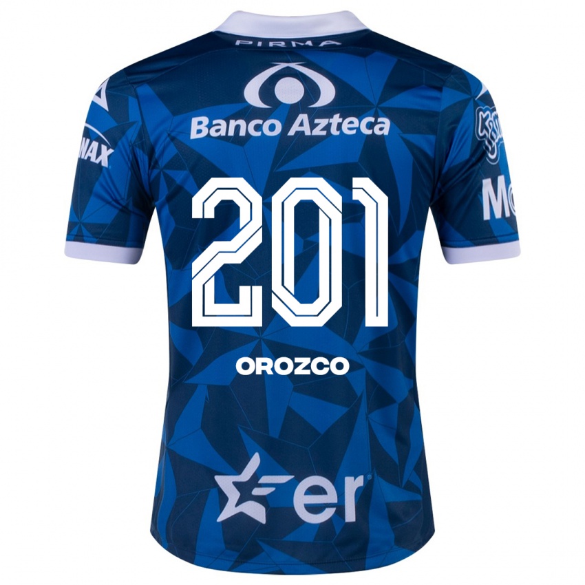 Dames Fabrizzio Orozco #201 Blauw Uitshirt Uittenue 2023/24 T-Shirt