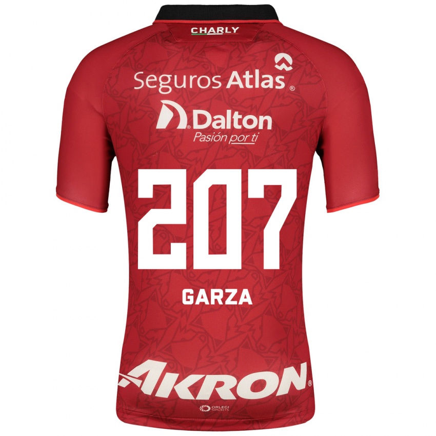 Dames Rodolfo Garza #207 Rood Uitshirt Uittenue 2023/24 T-Shirt