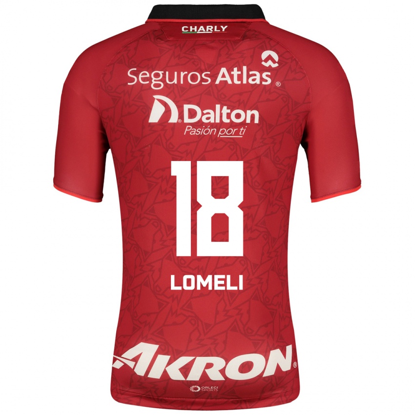 Dames Alejandra Lomelí #18 Rood Uitshirt Uittenue 2023/24 T-Shirt