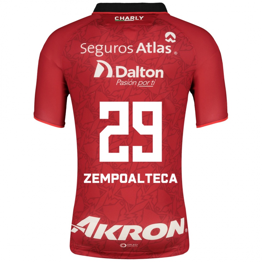 Dames Karla Zempoalteca #29 Rood Uitshirt Uittenue 2023/24 T-Shirt