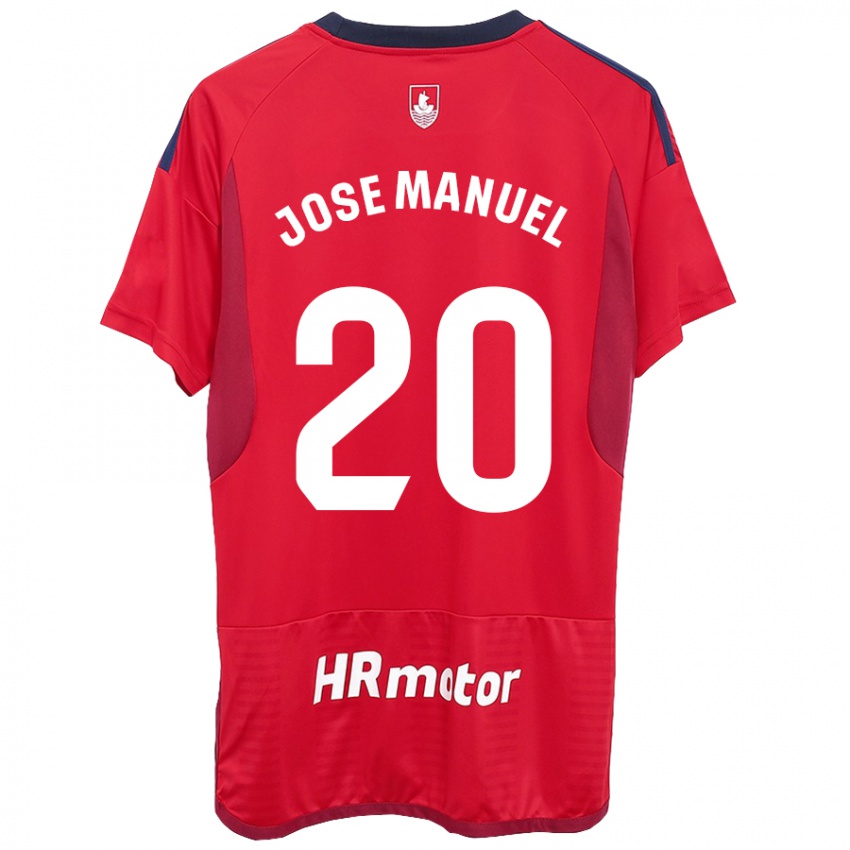 Kinderen José Manuel Arnáiz #20 Rood Thuisshirt Thuistenue 2023/24 T-Shirt