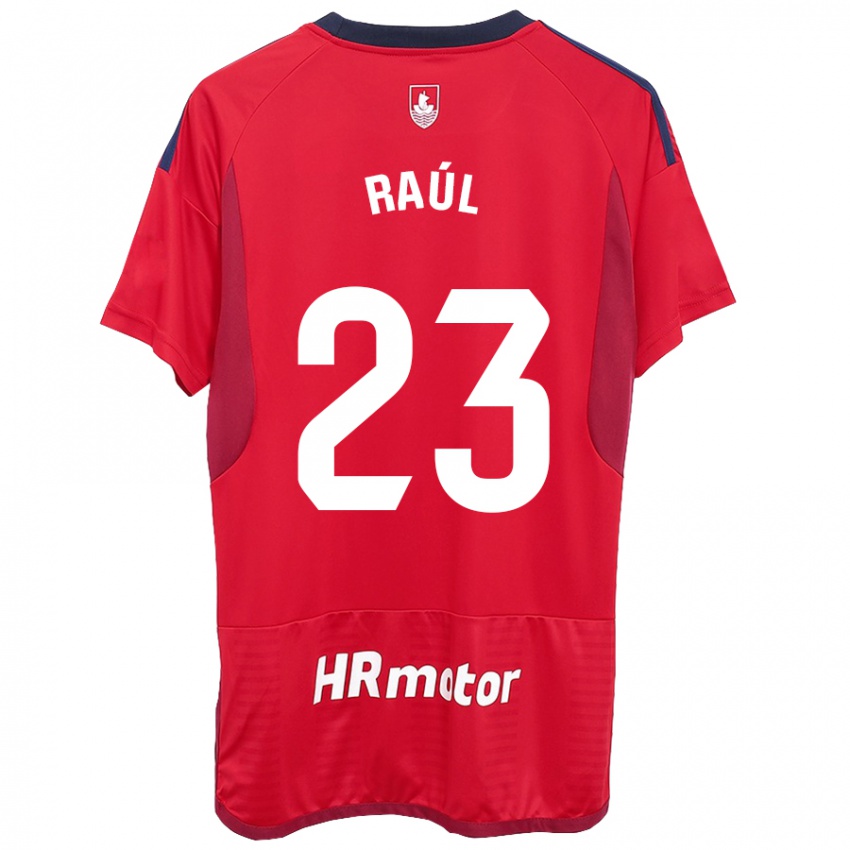 Kinderen Raúl García #23 Rood Thuisshirt Thuistenue 2023/24 T-Shirt