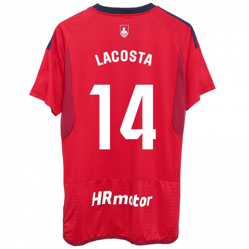 Kinderen Iara Lacosta Sanchez #14 Rood Thuisshirt Thuistenue 2023/24 T-Shirt