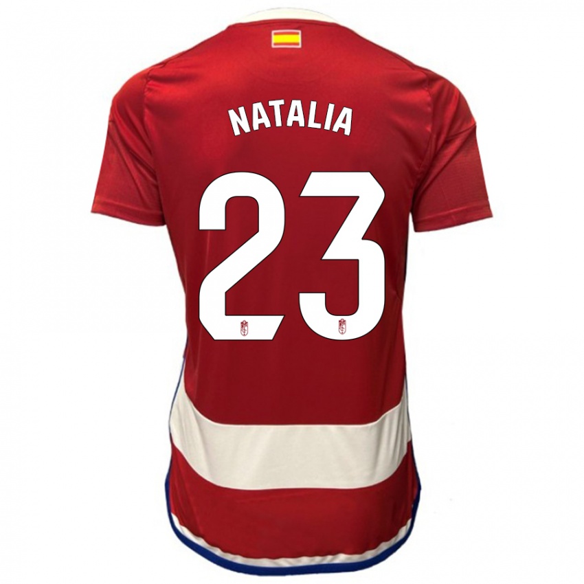 Kinderen Natalia #23 Rood Thuisshirt Thuistenue 2023/24 T-Shirt