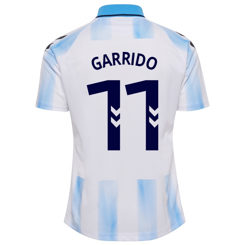 Kinderen Rafael Garrido #11 Wit Blauw Thuisshirt Thuistenue 2023/24 T-Shirt