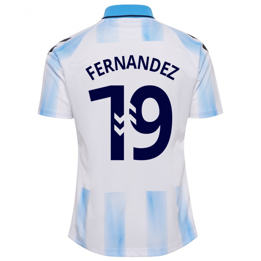 Kinderen Raúl Fernández #19 Wit Blauw Thuisshirt Thuistenue 2023/24 T-Shirt