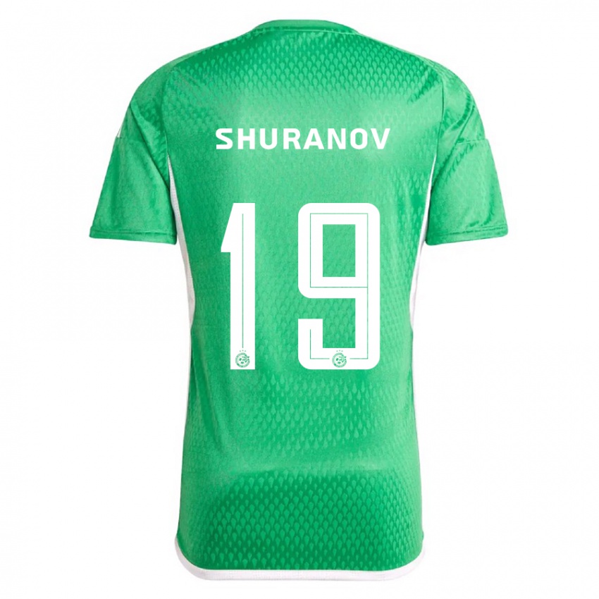 Kinderen Erik Shuranov #19 Wit Blauw Thuisshirt Thuistenue 2023/24 T-Shirt