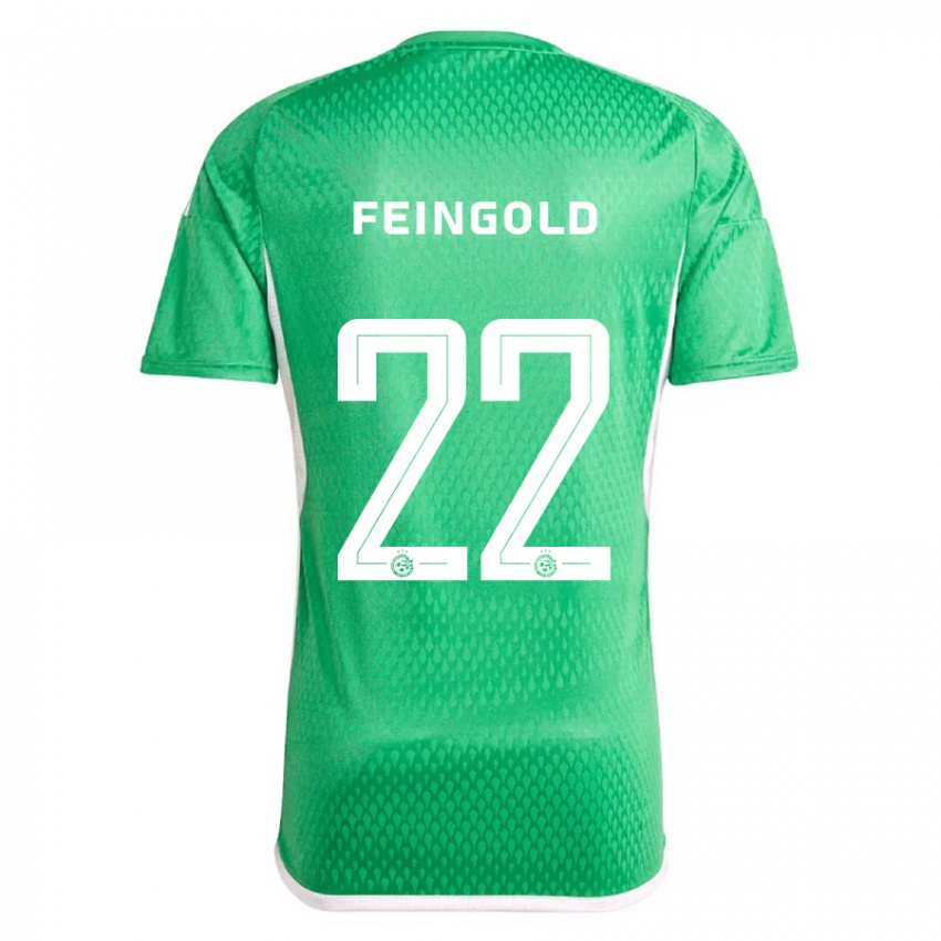 Kinderen Ilay Feingold #22 Wit Blauw Thuisshirt Thuistenue 2023/24 T-Shirt