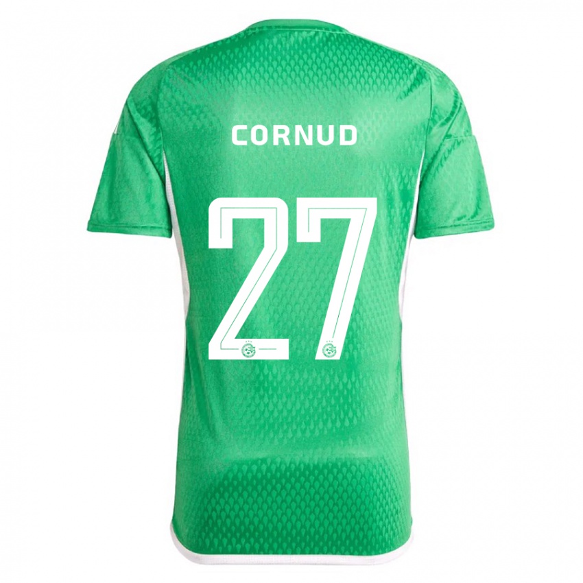 Kinderen Pierre Cornud #27 Wit Blauw Thuisshirt Thuistenue 2023/24 T-Shirt