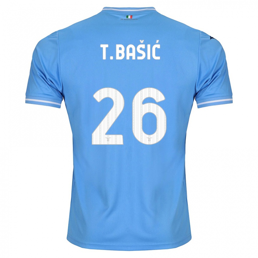 Kinderen Toma Basic #26 Blauw Thuisshirt Thuistenue 2023/24 T-Shirt