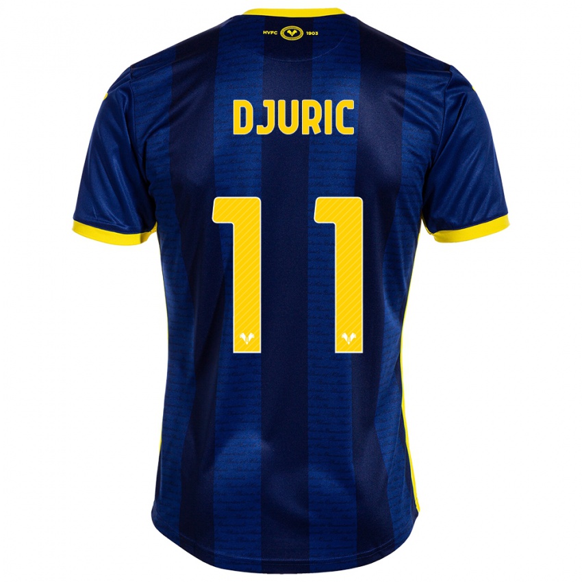 Kinderen Milan Djuric #11 Marine Thuisshirt Thuistenue 2023/24 T-Shirt