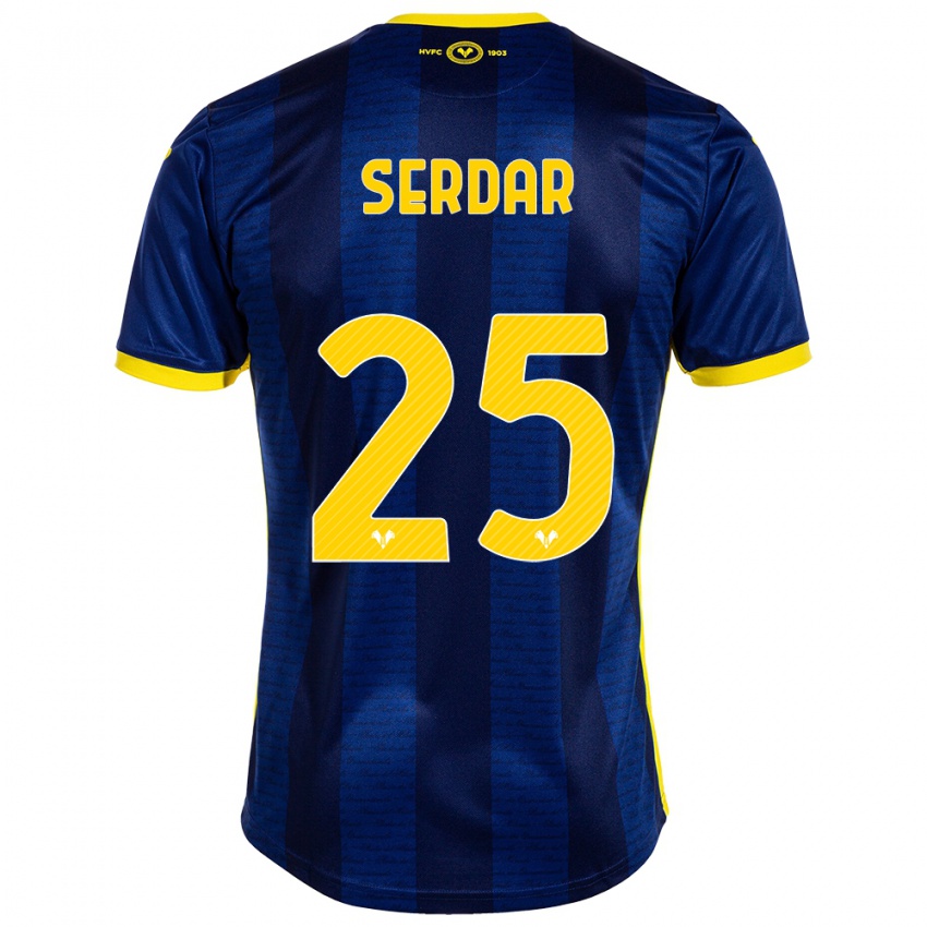 Kinderen Suat Serdar #25 Marine Thuisshirt Thuistenue 2023/24 T-Shirt