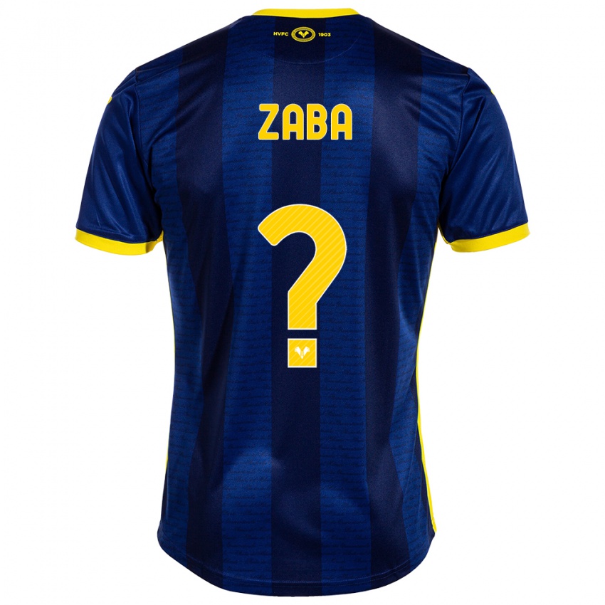 Kinderen Nelson Zaba #0 Marine Thuisshirt Thuistenue 2023/24 T-Shirt