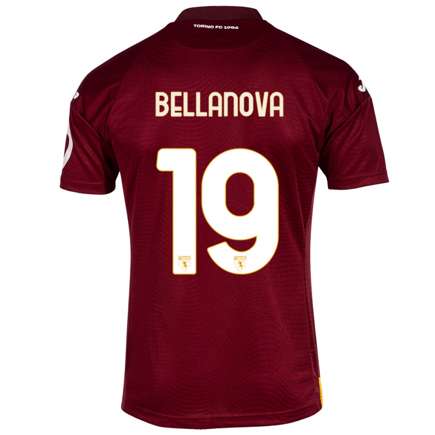 Kinderen Raoul Bellanova #19 Donkerrood Thuisshirt Thuistenue 2023/24 T-Shirt