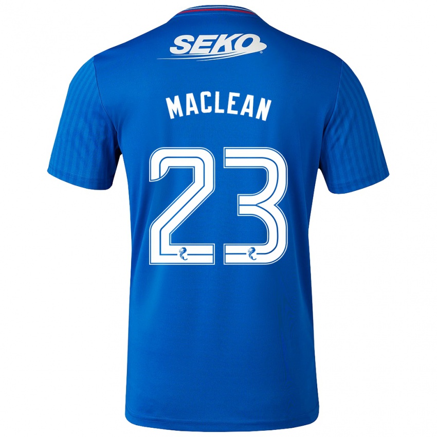 Kinderen Kirsty Maclean #23 Blauw Thuisshirt Thuistenue 2023/24 T-Shirt