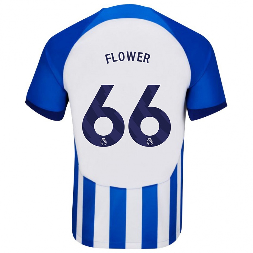 Kinderen Louis Flower #66 Blauw Thuisshirt Thuistenue 2023/24 T-Shirt