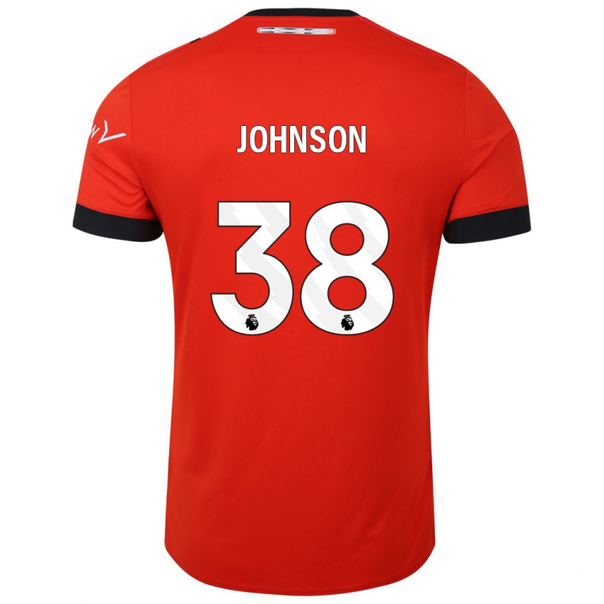 Kinderen Joe Johnson #38 Rood Thuisshirt Thuistenue 2023/24 T-Shirt