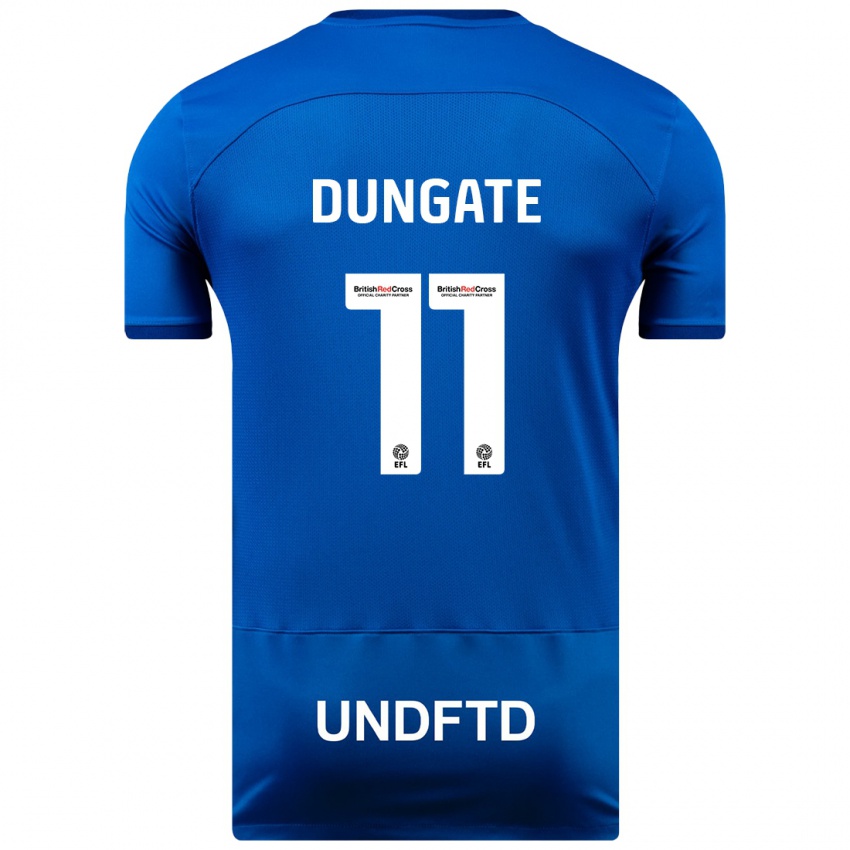 Kinderen Katie Dungate #11 Blauw Thuisshirt Thuistenue 2023/24 T-Shirt