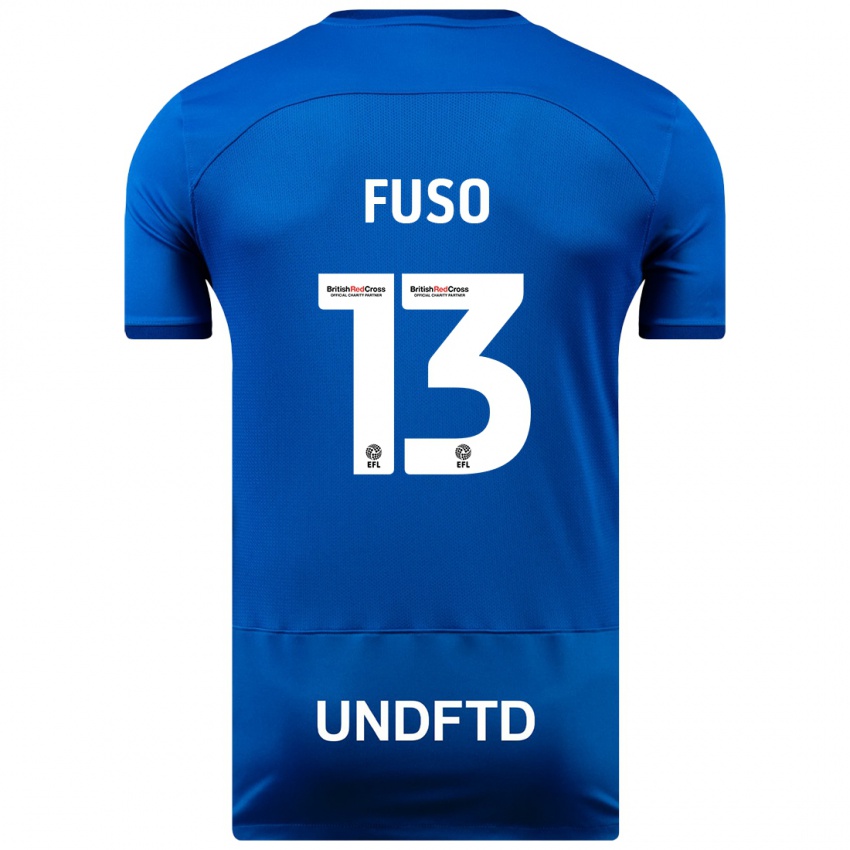 Kinderen Ivana Fuso #13 Blauw Thuisshirt Thuistenue 2023/24 T-Shirt
