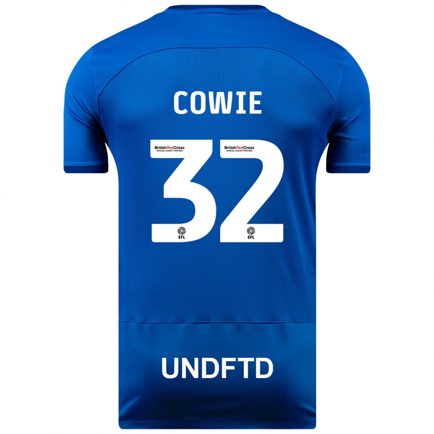 Kinderen Abbie Cowie #32 Blauw Thuisshirt Thuistenue 2023/24 T-Shirt