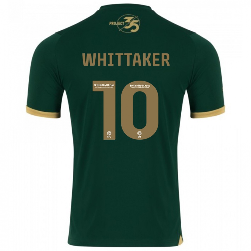 Kinderen Morgan Whittaker #10 Groente Thuisshirt Thuistenue 2023/24 T-Shirt