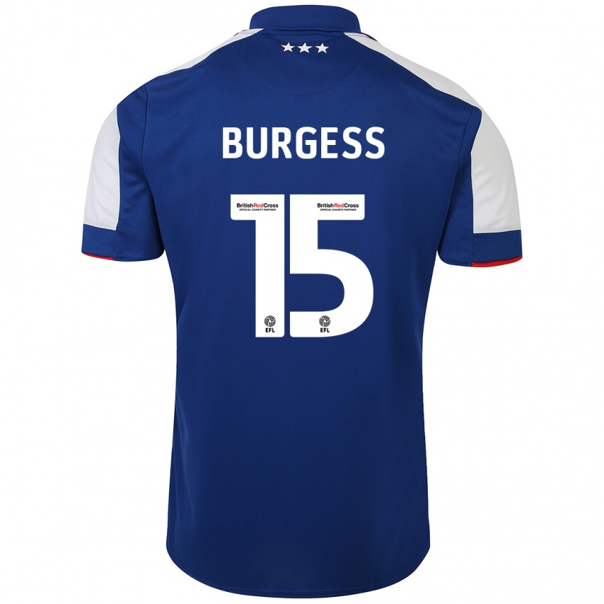 Kinderen Cameron Burgess #15 Blauw Thuisshirt Thuistenue 2023/24 T-Shirt