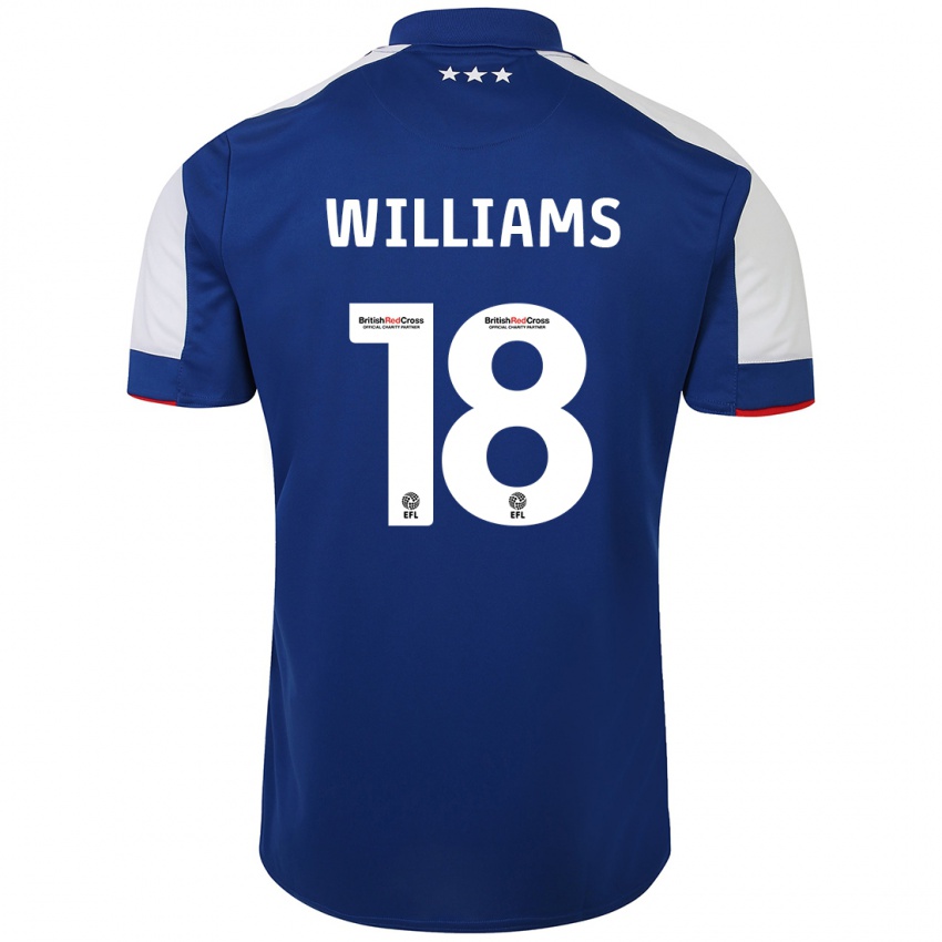 Kinderen Brandon Williams #18 Blauw Thuisshirt Thuistenue 2023/24 T-Shirt