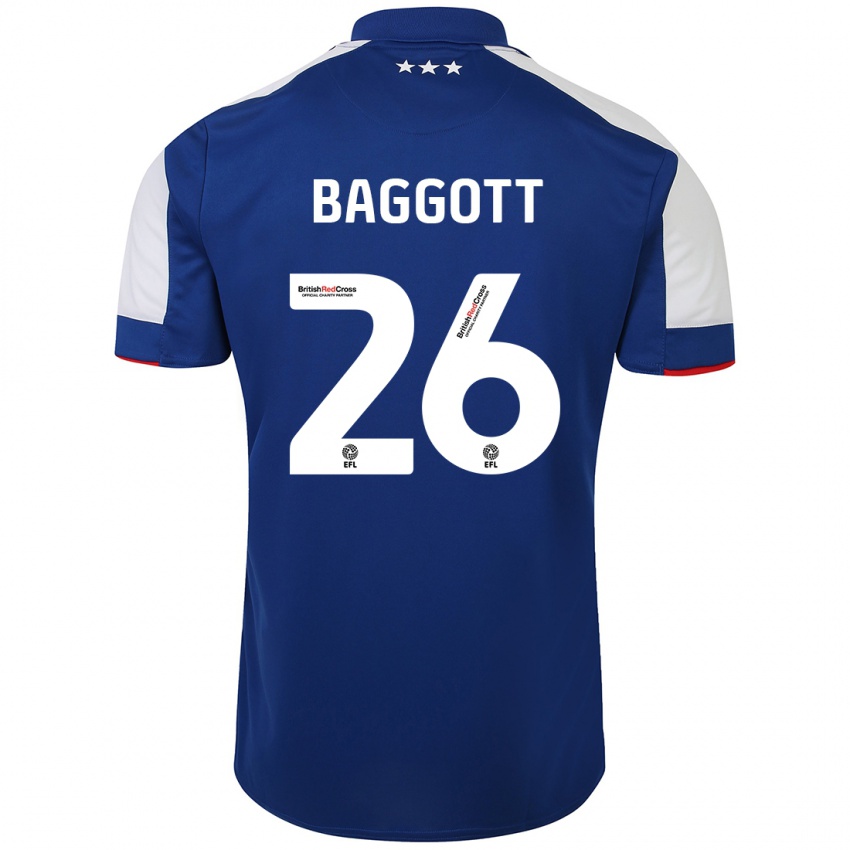 Kinderen Elkan Baggott #26 Blauw Thuisshirt Thuistenue 2023/24 T-Shirt